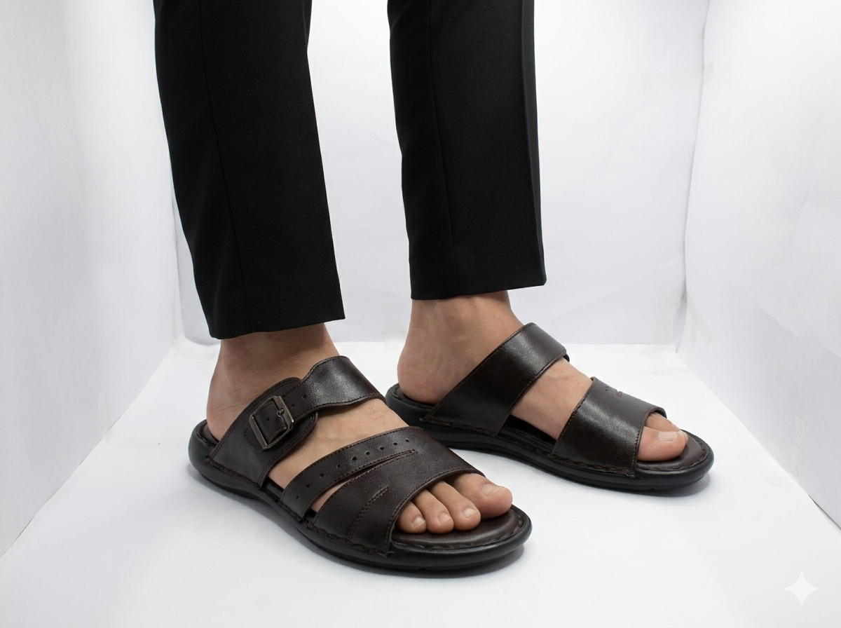 Zelvi Royal Leather Slipper