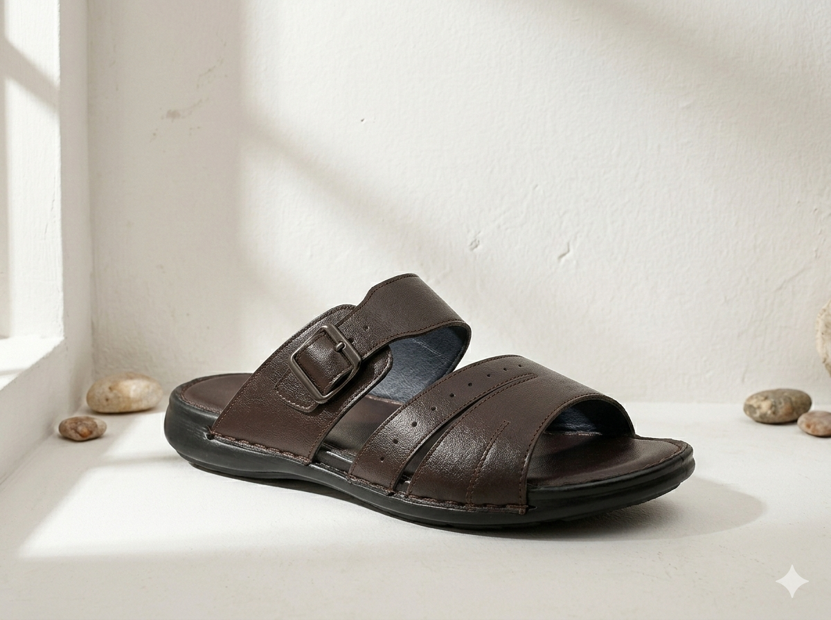Zelvi Royal Leather Slipper