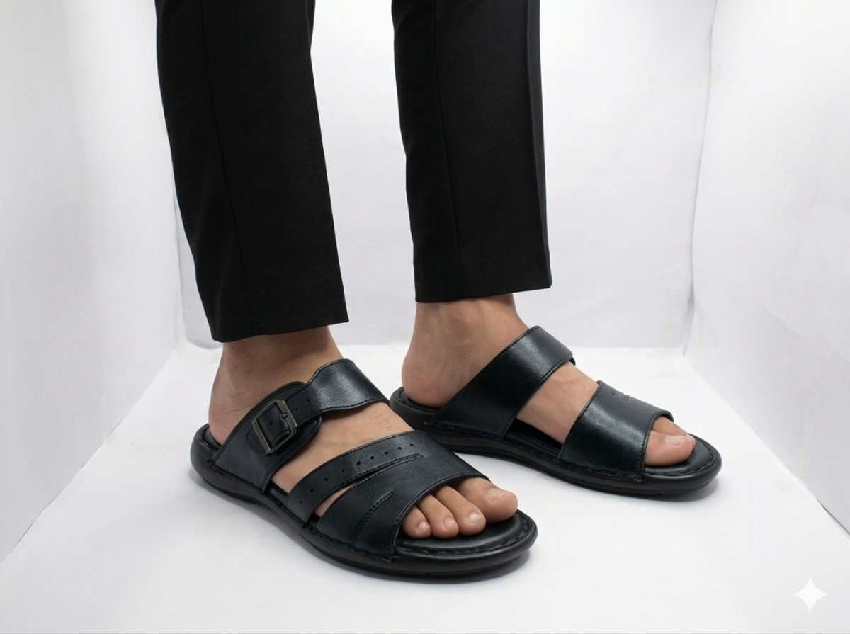 Zelvi Royal Leather Slipper